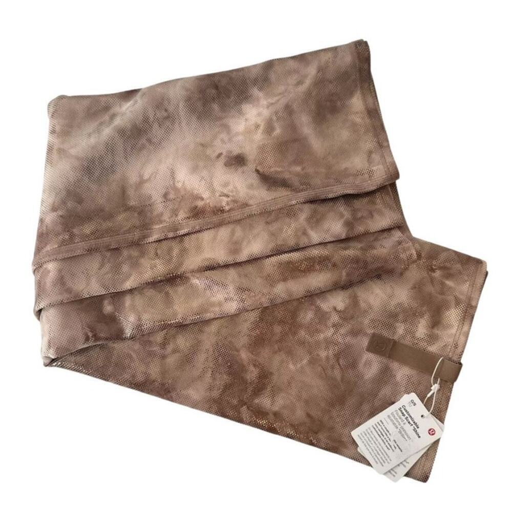 Lululemon Women's Customizable Snap Scarf - Shine Rose Gold - Picture 9 of 16